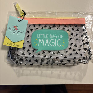 happy jackson make up bag NWT